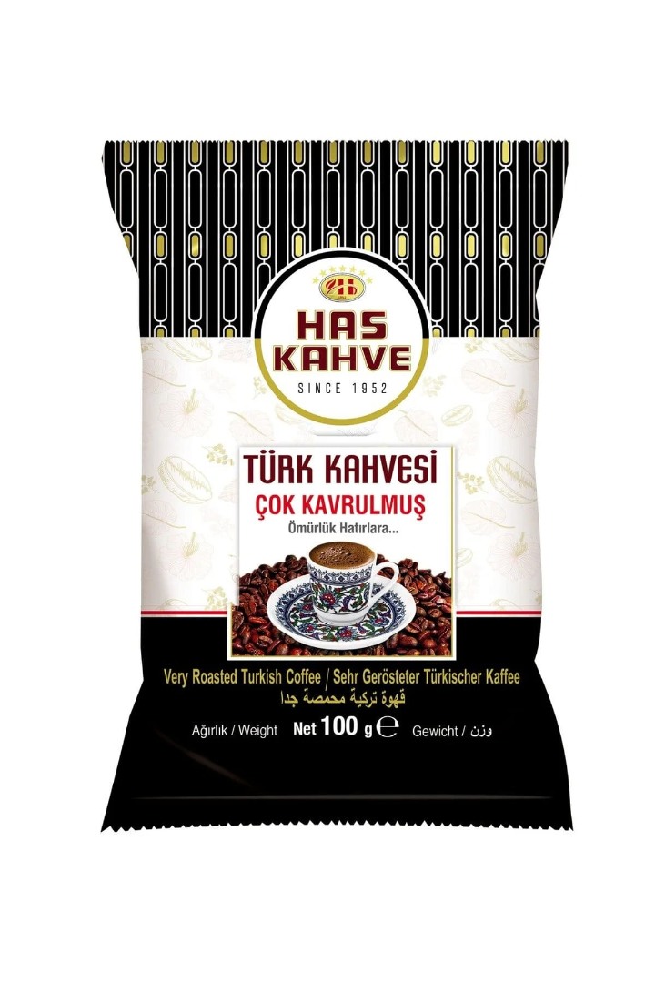 Çok Kavrulmuş Has Türk Kahvesi 100 Gr Çok Kavrulmuş Has Türk Kahvesi 100 Gr