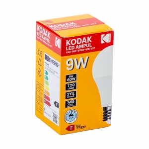 Kodak Led Ampül Beyaz Işık 9W E27