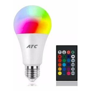 Uzaktan Kumandalı 9W Led Ampül Çok Renkli RGB