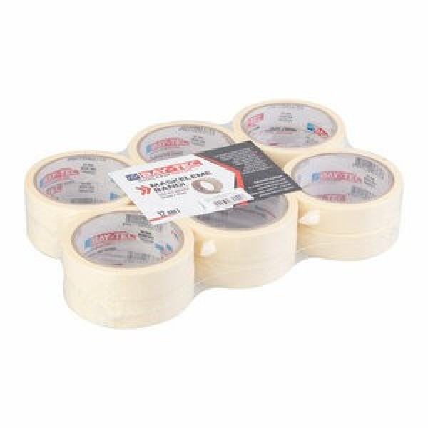 6 adet Baytec Maskeleme Bandı 24mmX20mt