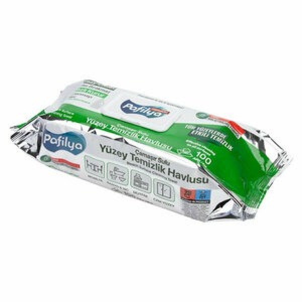 Pafilya Premium Temizlik Havlusu Yüzey Çamaşır Sulu 100 Lü