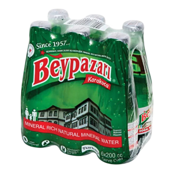 6 lı Beypazarı Sade Maden Suyu 200 ml 6'lı