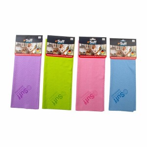 1 adet Suff Bez Genel Temizlik Mikrofiber Hanımeli Kartelalı 1 adet Suff Bez Genel Temizlik Mikrofiber Hanımeli Kartelalı