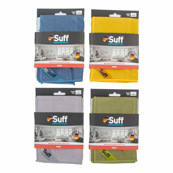1 adet Suff Yüzey Temizleme Bezi Mikrofiber Karanfil (Nelke) 40x40
