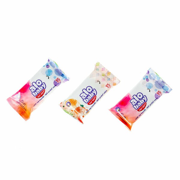 Alo Baby Fubu Islak Cep Mendili 15 Li 36 Paket